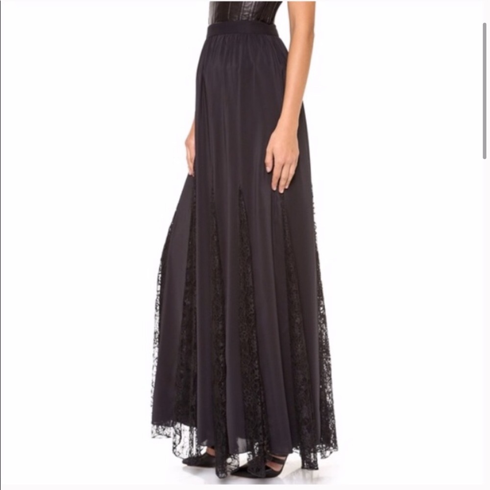Alice+Olivia Lace Maxi skirt